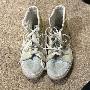 Multicolor pastel vans